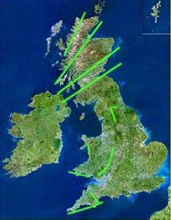 Faults in Britain