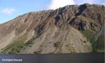 Freeze-thaw action forming scree, Lake District