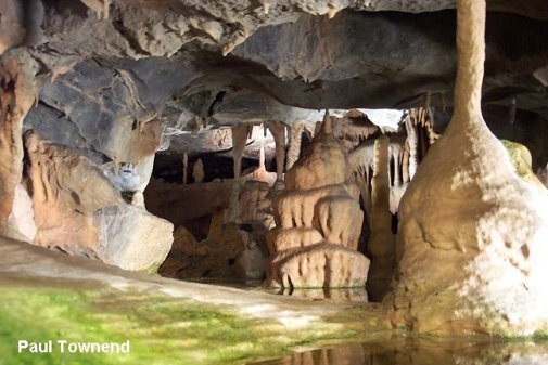 Cheddar caves, Somerset