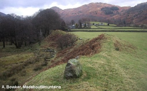 Glacial moraine, Borrowdale