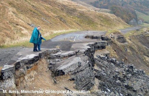 Mam Tor landslip