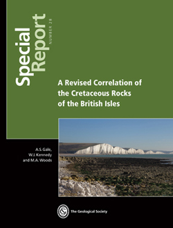 Front cover of A Revised Correlation of the Cretaceous Rocks of the British Isles
