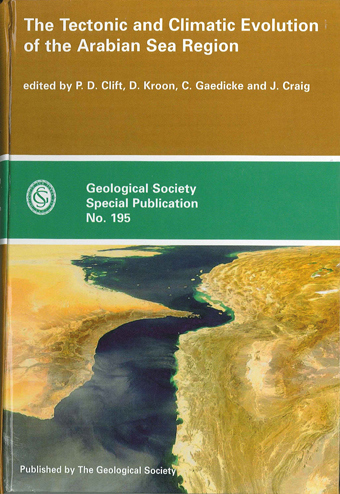 Illustrated front cover of a Geological Society special publication