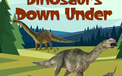 Dinosaurs Down Under Graphic