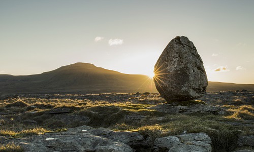 Image Boulder Sunburst, copyright Wayne Brittle