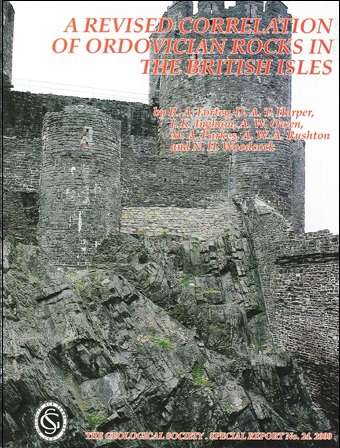 Cover Image Revised Correlation of Ordovician Rocks in the British Isles, A