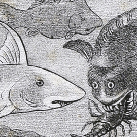 Detail of De la Beche's Duria Antiquior