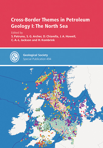 Illustrated front cover of a Geological Society special publication
