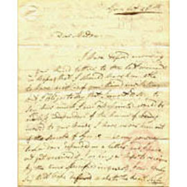 Thumbnail of letter from Mary Anning, p1