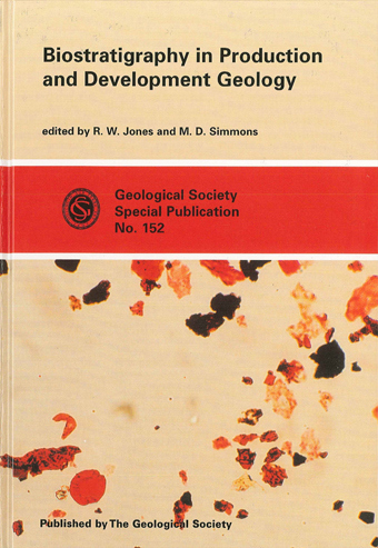 Illustrated front cover of a Geological Society special publication