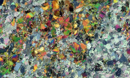 abstract image of various colourful shapes of different small sizes together like a collage