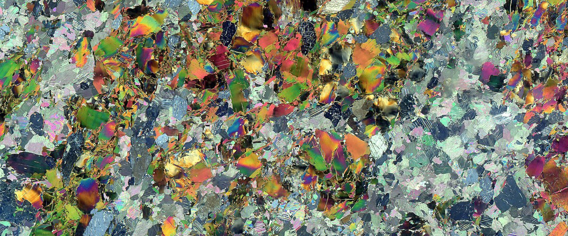 abstract image of various colourful shapes of different small sizes together like a collage