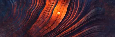 rock layers with sunset