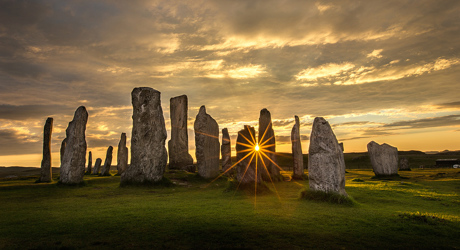 Image: Calanish Stones Evening Sun, copyright Wayne Brittle