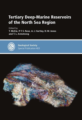 Illustrated front cover of a Geological Society special publication