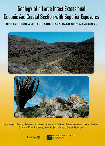 Cover Geology of a Large Intact Oceanic Arc Crustal Section (Mex)