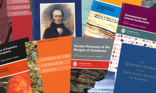 Special Publications and Journal of the Geological Society archived covers