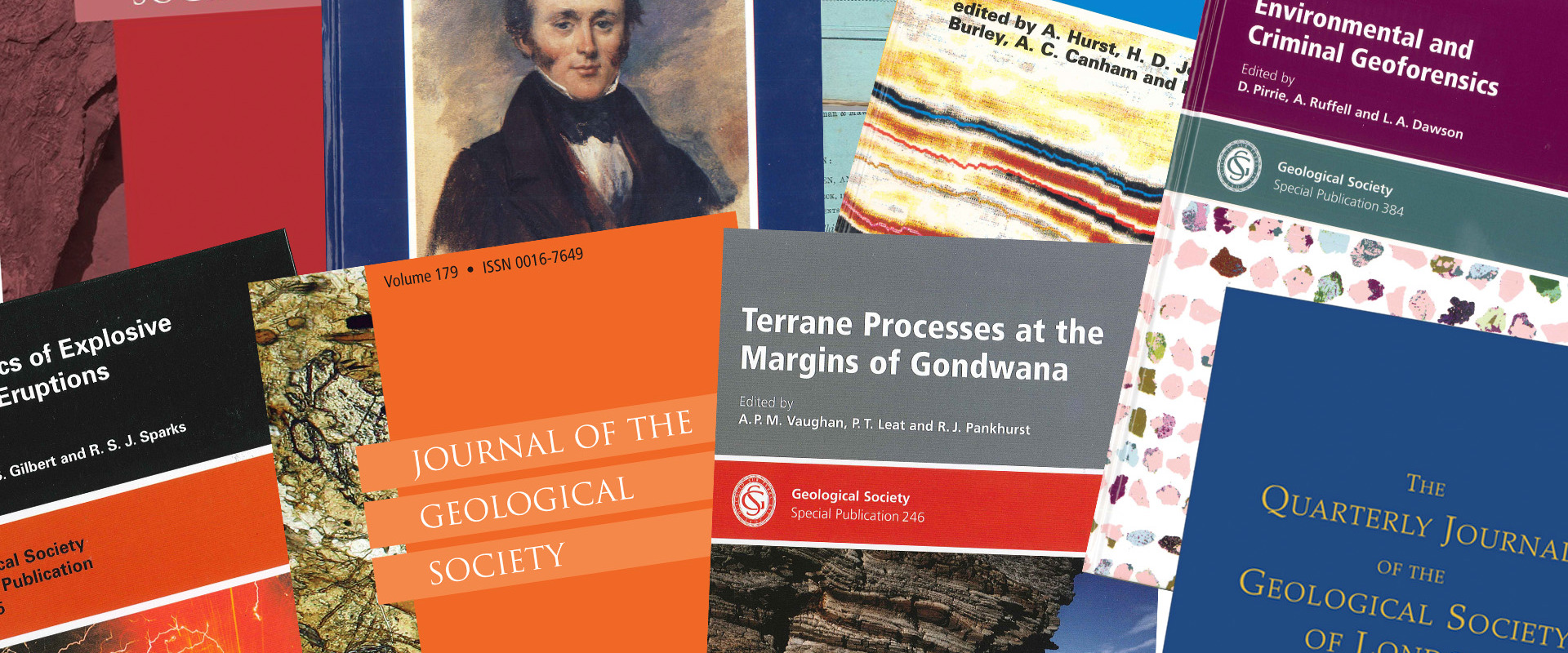 Special Publications and Journal of the Geological Society archived covers