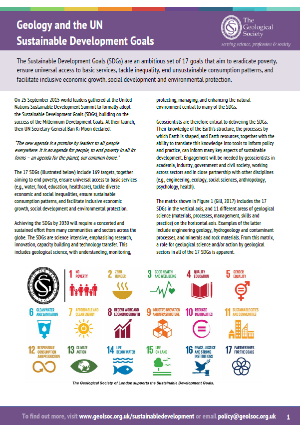 SDGs Front cover