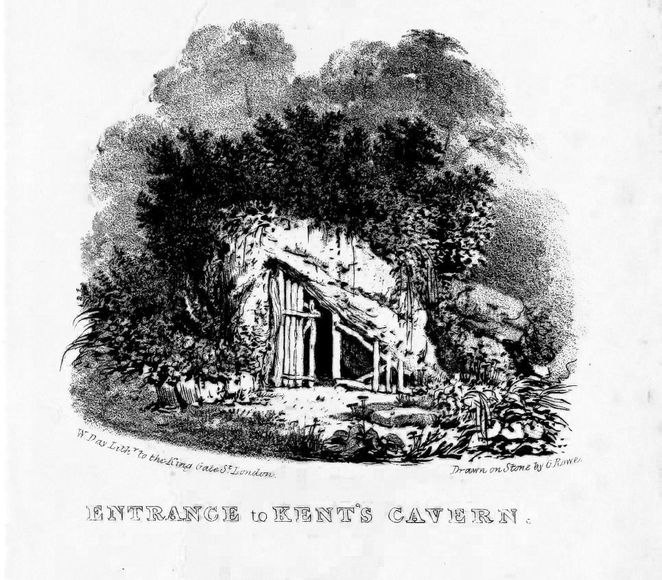 Entrance to Kent's Cavern prior to excavation