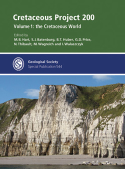 Cover - Cretaceous Project 200, Volume 1: The Cretaceous World Special Publication 544 SP544