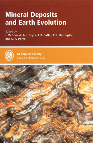 Cover Image Mineral Deposits & Earth Evolution 