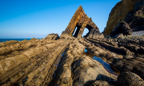 Blackchurch rock, Hartland, Devon UK