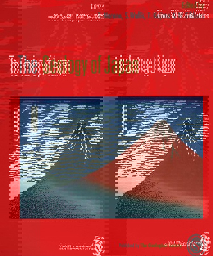 Cover Geology of Japan (hardback)