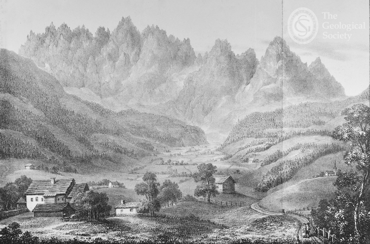 Valley Of Gosau by Charlotte Murchison