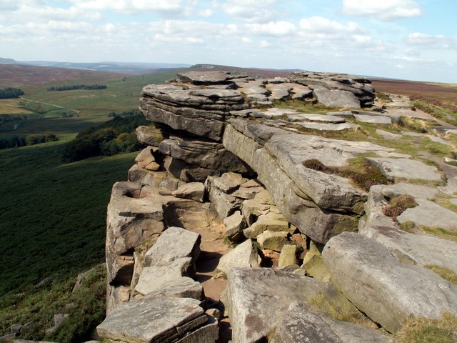 Robin's Hood Cave Stanage Edge