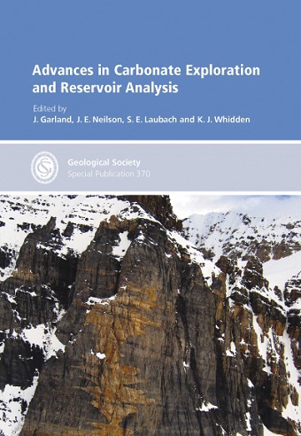 Illustrated front cover of a Geological Society special publication