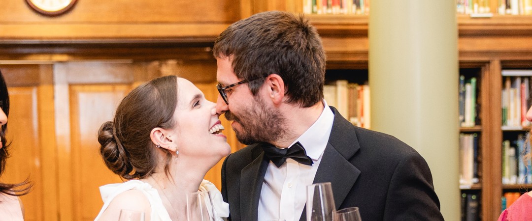 Cheers to the Bride and the Groom
