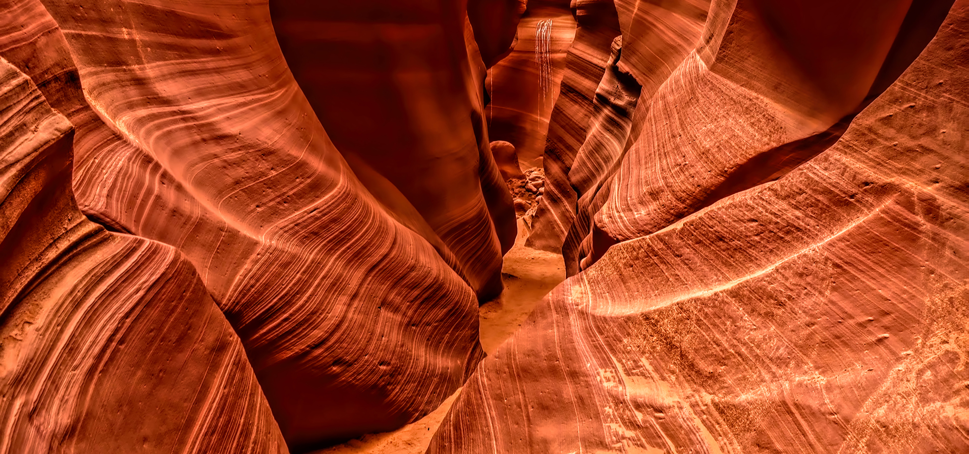swirling sandstone