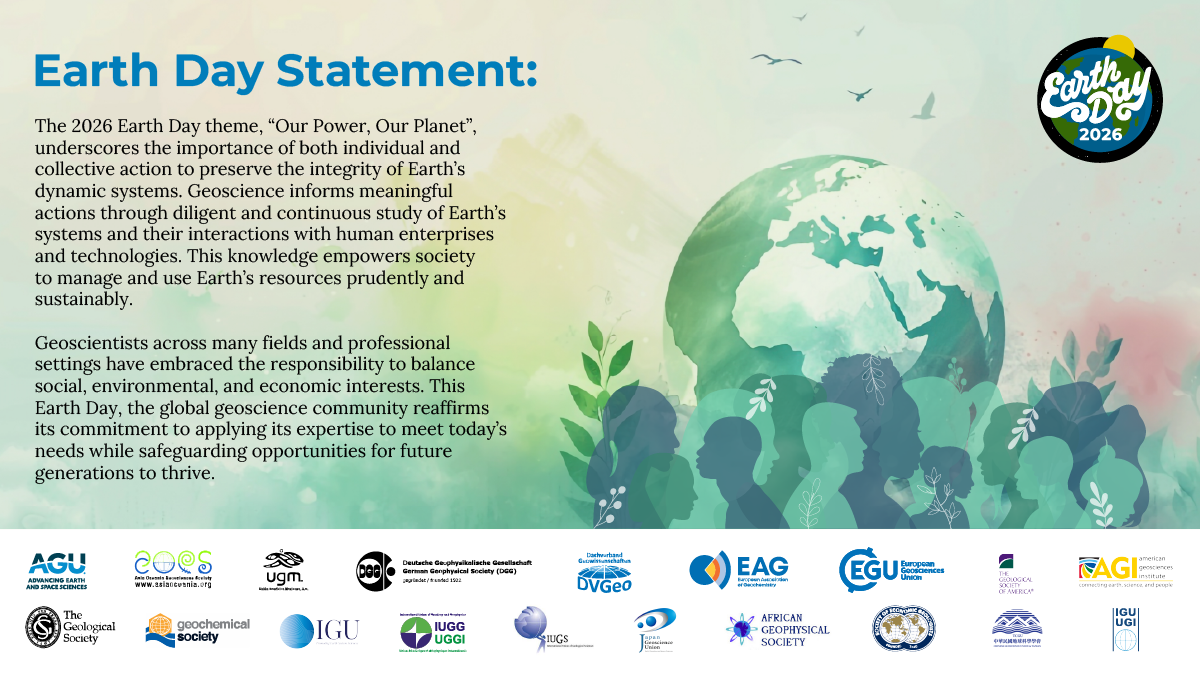 Earth Day joint statement with partner organisations society logos 