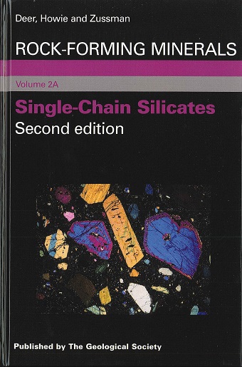 Cover Image Rock Forming Minerals, Volume 2A: Single-Chain Silicates