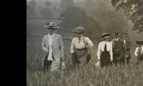 Detail of a Geologists' Association trip to Leith Hill (GA-BGS copyright)