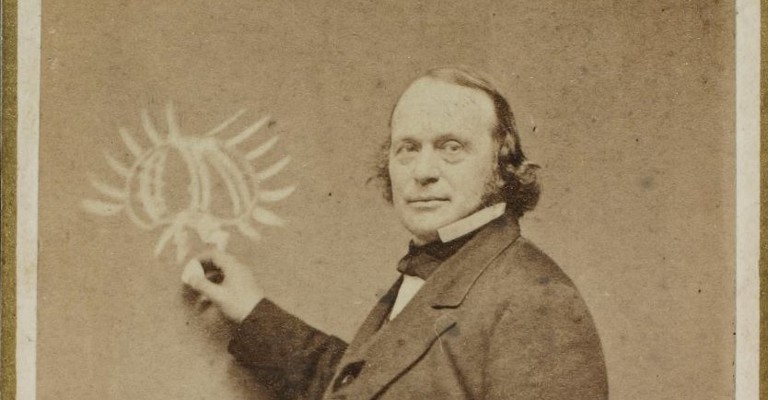 Photographic portrait of Louis Agassiz, 1860s