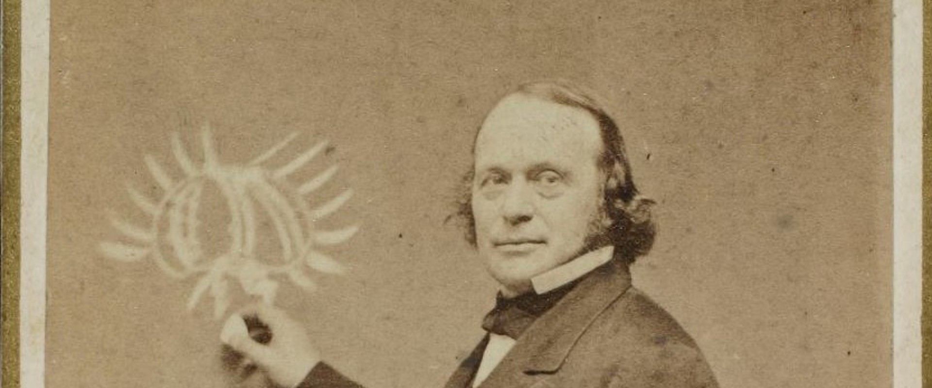Photographic portrait of Louis Agassiz, 1860s