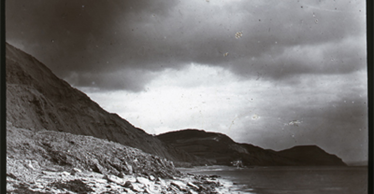 Lias cliffs Lyme Regis Dorset', by Ananda Kentish Coomarswamy, [1890s-1900s]