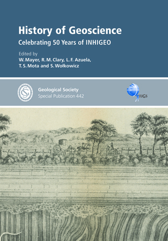Cover History of Geoscience: Celebrating 50 Years of INHIGEO