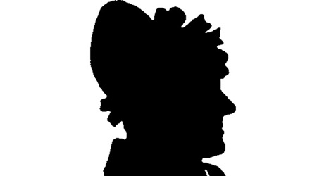 Silhouette of Etheldred Benett