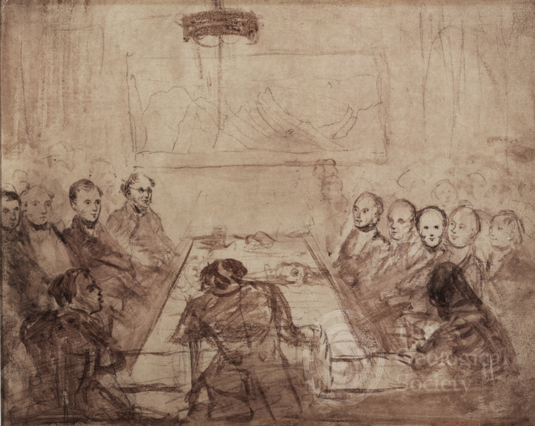 Meeting at Somerset House, c. 1830