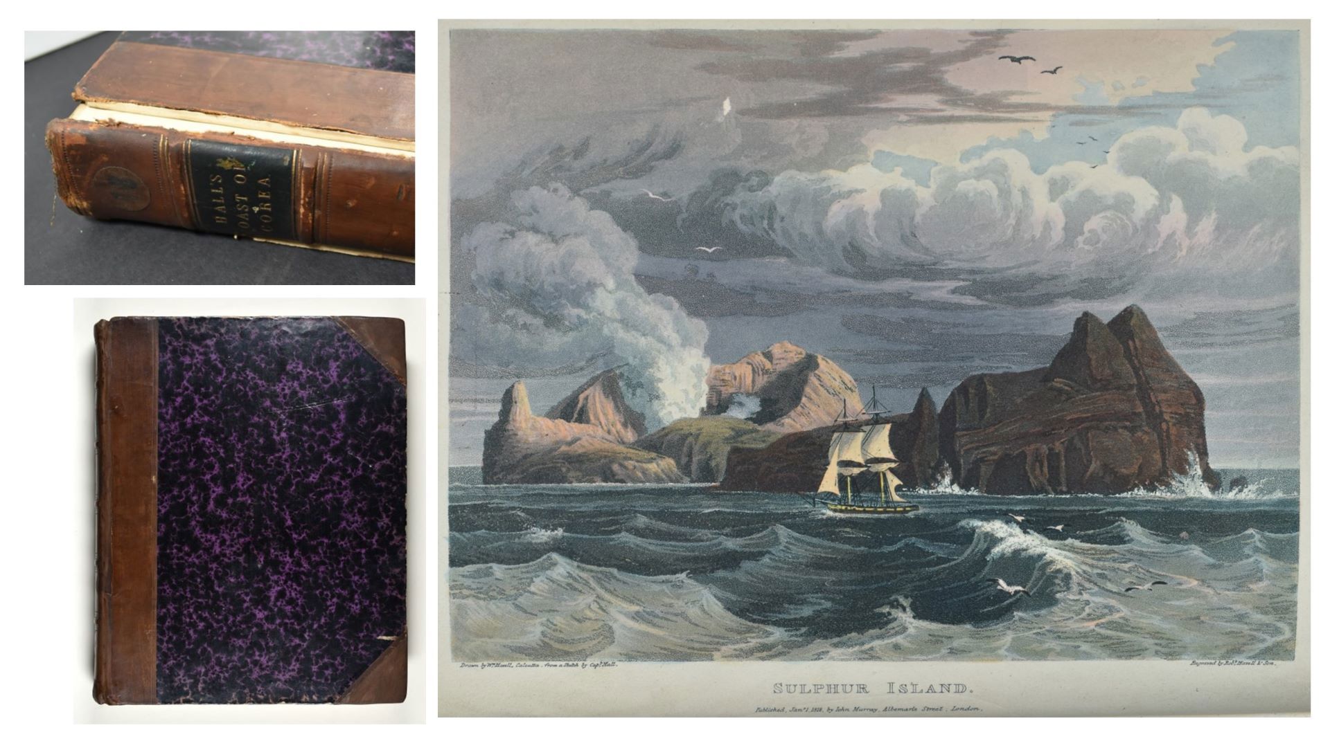 Composite images of Hall's Corea (1818)