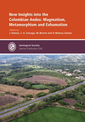 Cover image New Insights into the Colombian Andes: Magmatism, Metamorphism and Exhumation