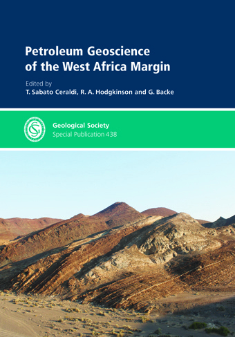 Illustrated front cover of a Geological Society special publication