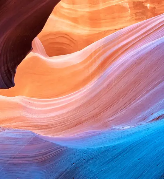 Color Array Rock Formation