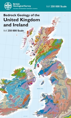 Cover image Bedrock Geology of the United Kingdom and Ireland