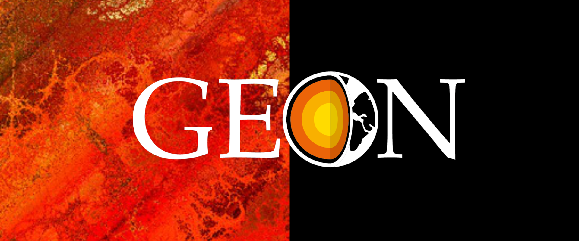 geon logo with o as a planet
