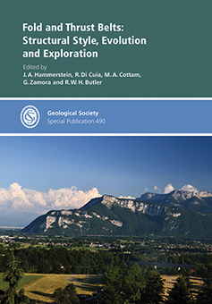 Illustrated front cover of a Geological Society special publication