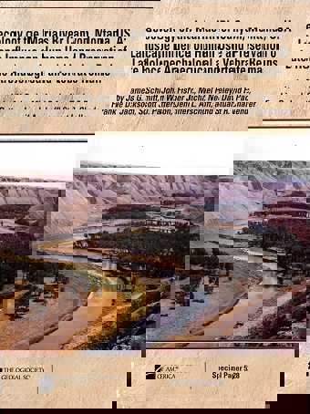 Cover image Geoecology of the Marias River Canyon, Montana, USA: Landscape Influence on Human Use and Preservation of Late Holocene Archaeological and Vertebrate Remains